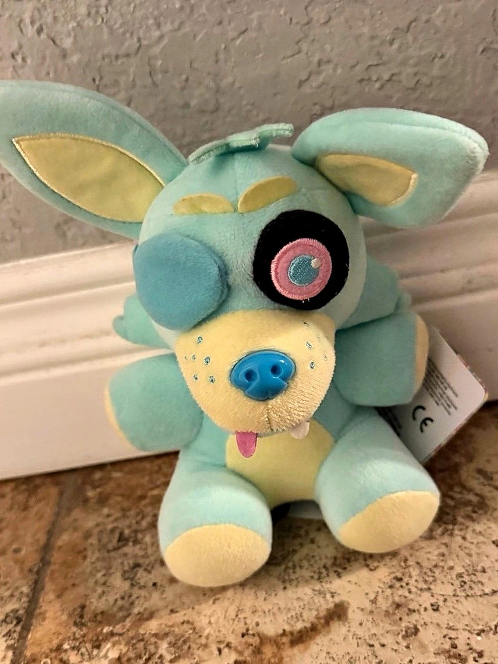 Funko Five Nights at Freddy's Spring Colorway Foxy Plush Green & Yellow NWT